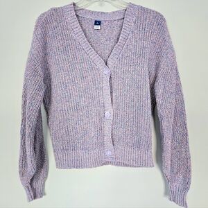Old Navy Purple Cardigan Sweater L
